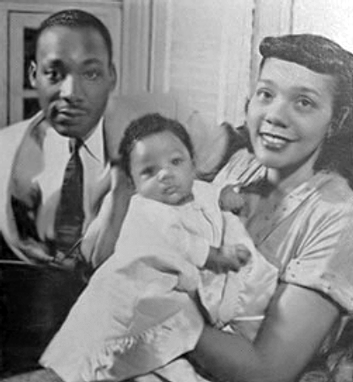 Marries Coretta Scott