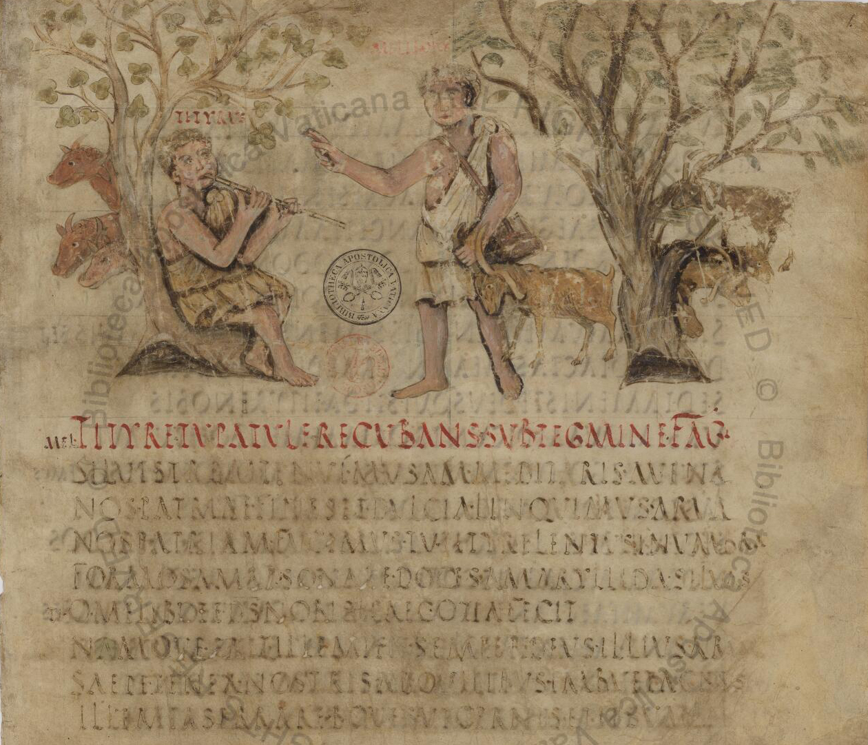 Finished the Eclogues in Rome