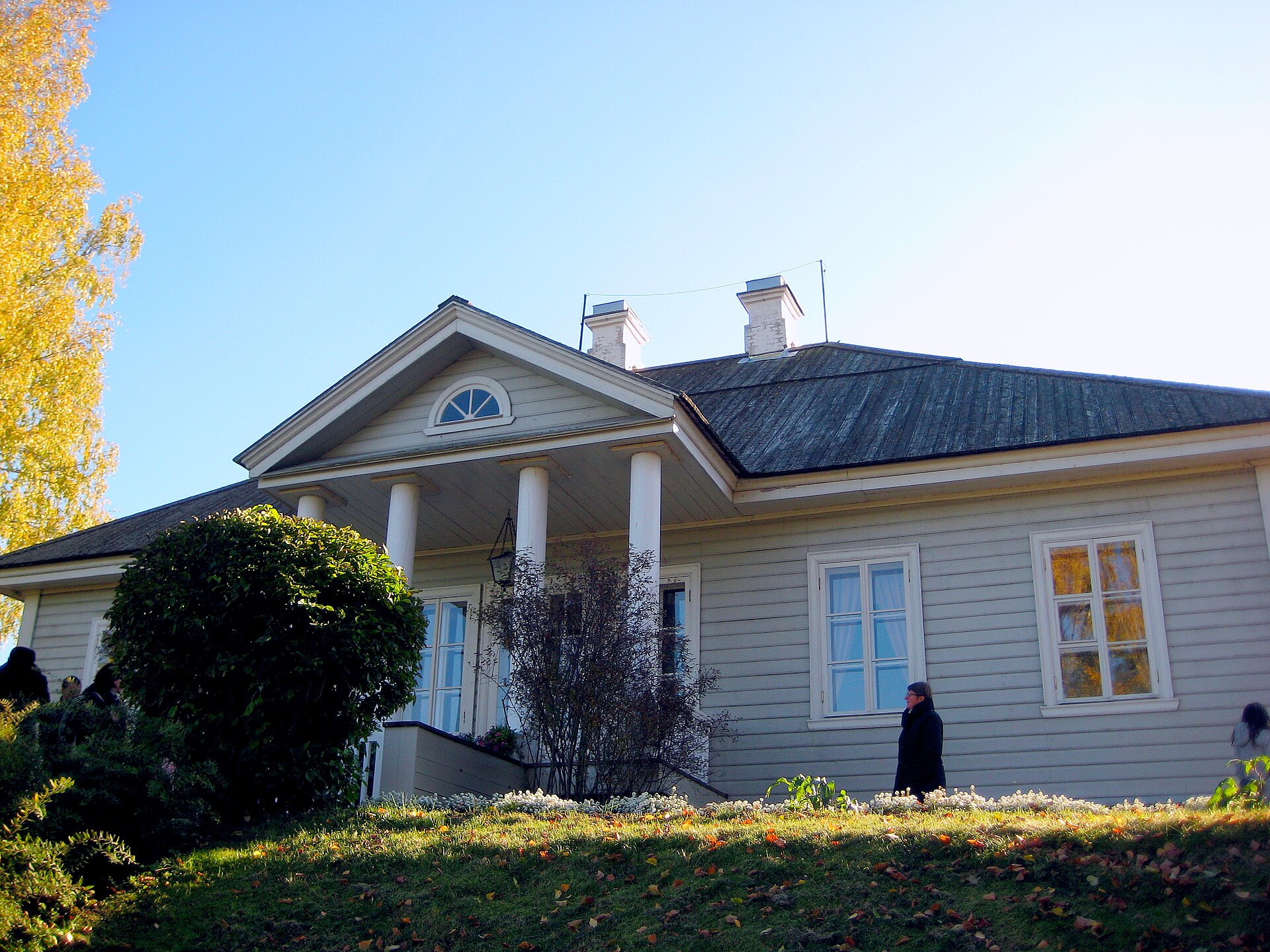 Wrote at Mikhailovskoye again