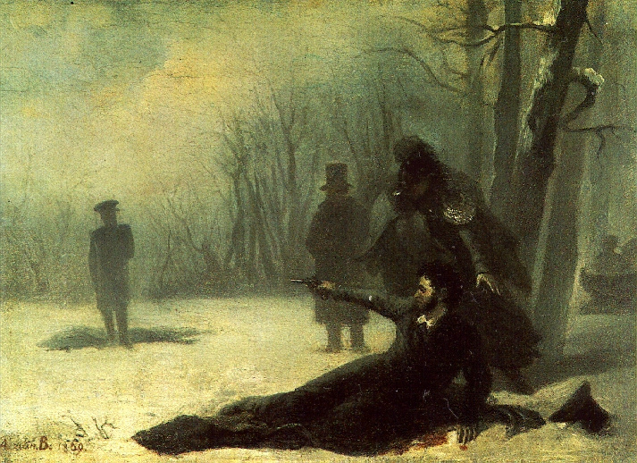 Fought the fatal duel
